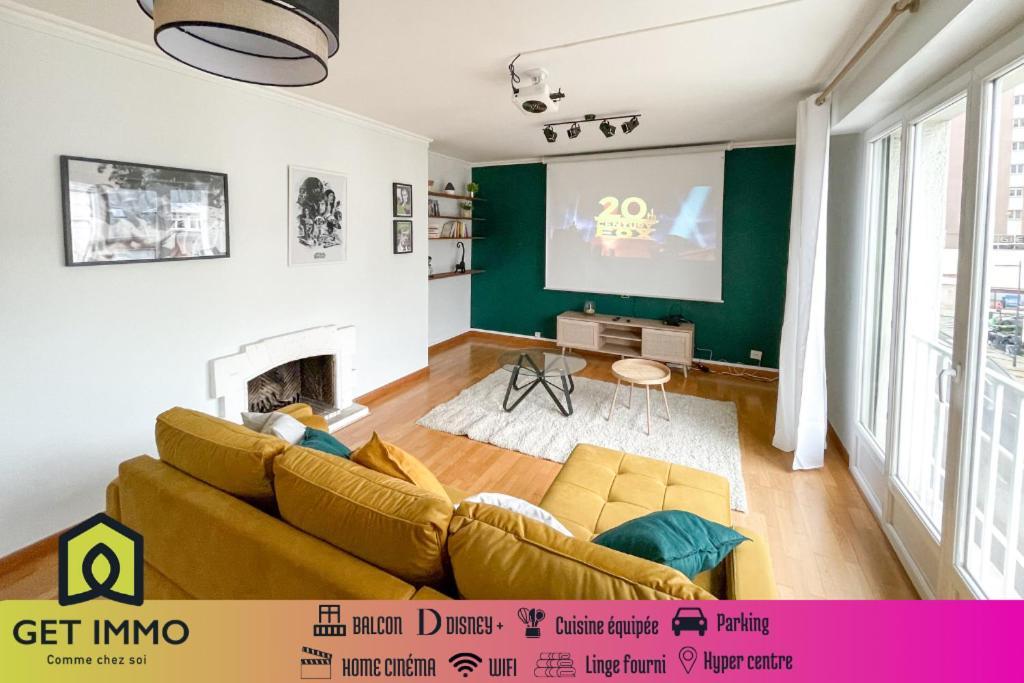 אמיינס Cinema & Disney Avec Balcon & Parking En Hyper Centre מראה חיצוני תמונה